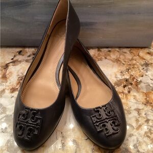 Tory Burch Women's Navy Blue Ballet Flats Sz 6.5